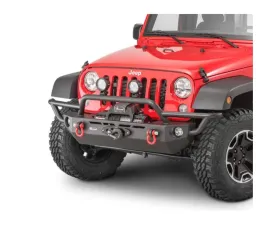 Quadratec QRC Front Winch Ready Bumper Full Width Jeep Wrangler 2007-2018